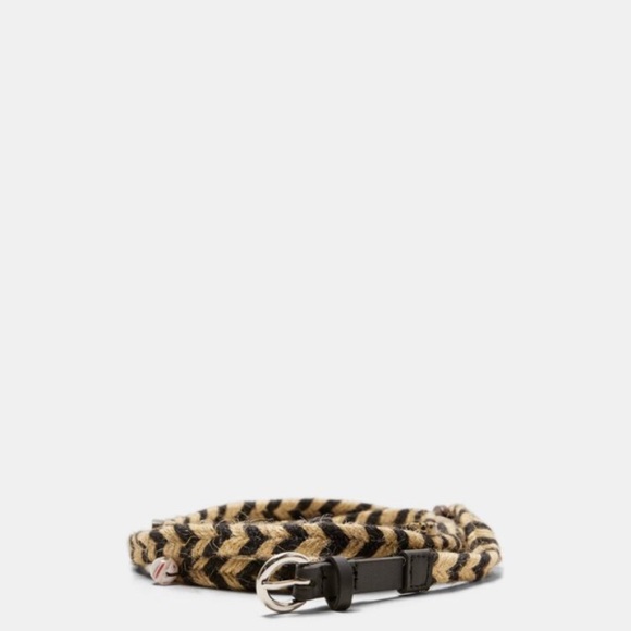 Zara Accessories - Zara Braided belt with little stone